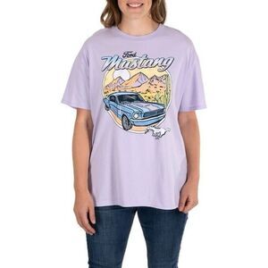 NWT Ford Mustang Women’s Licensed Graphic T-Shirt Purple- Size XXL